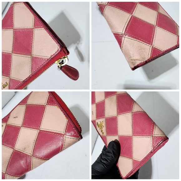 Authentic Prada Beauty Long Wallet Pink - Picture 10 of 12